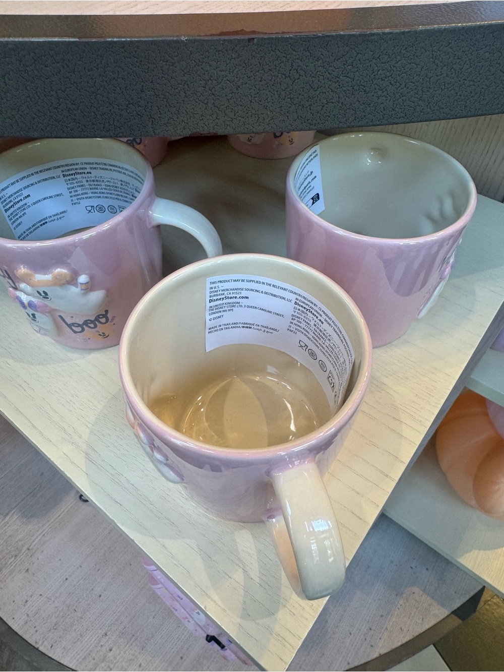 Disney “Hey Boo” Cutie Ghost Pink Mug - Picture 6 of 15